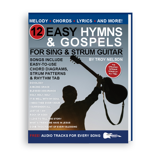12 Easy Hymns & Gospels for Sing & Strum Guitar