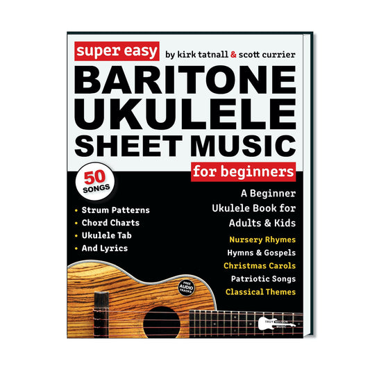 Super Easy Baritone Ukulele Sheet Music