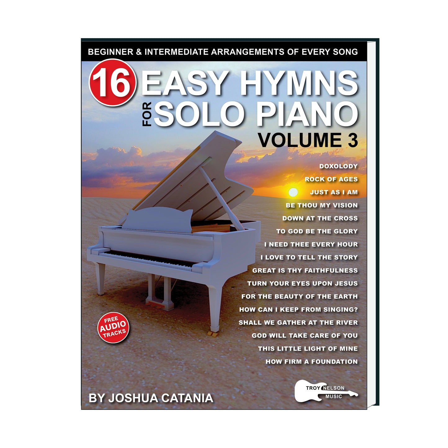 piano hymn volume 3 book cover with piano image