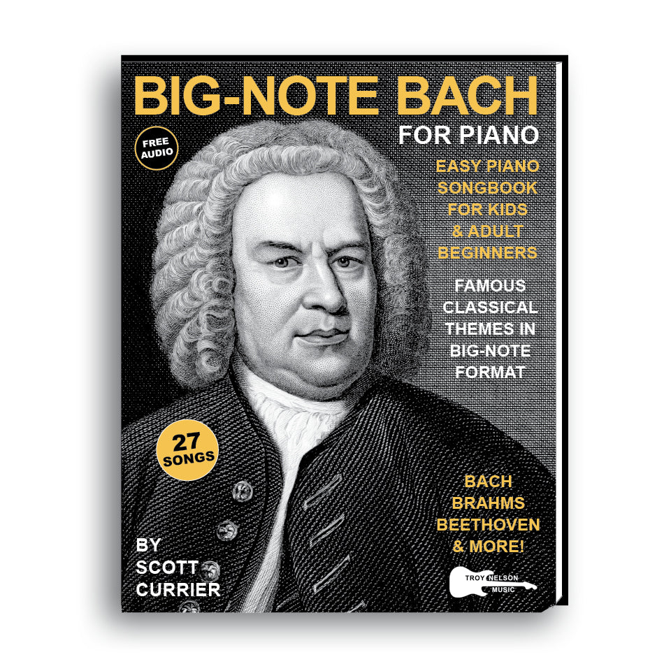 image of a pencil drawing of Bach on book cover