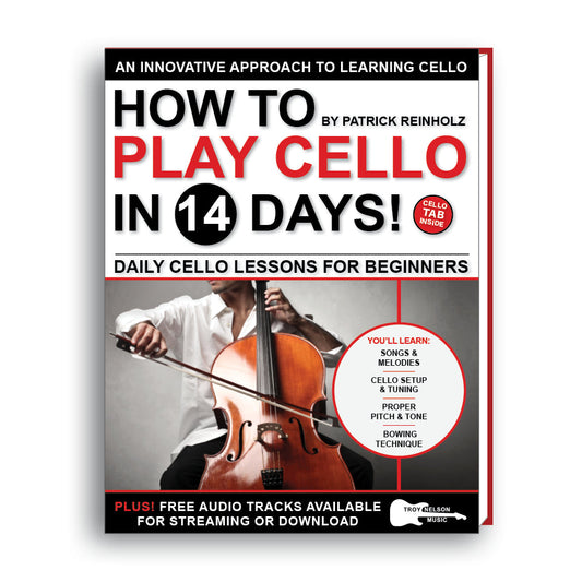 Image of a Cello on a Book Cover