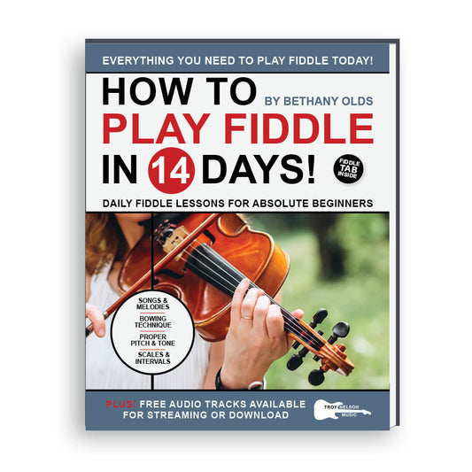Image of a Fiddle on a Book Cover