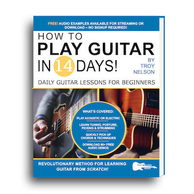 Image of a Guitar on a Book Cover