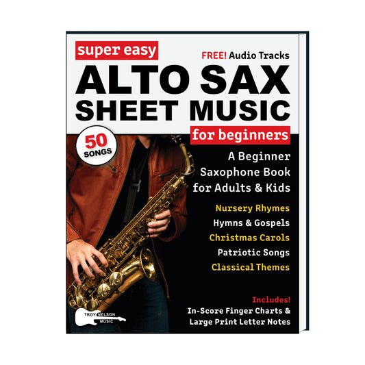 Image of Alto Sax on a Book Cover