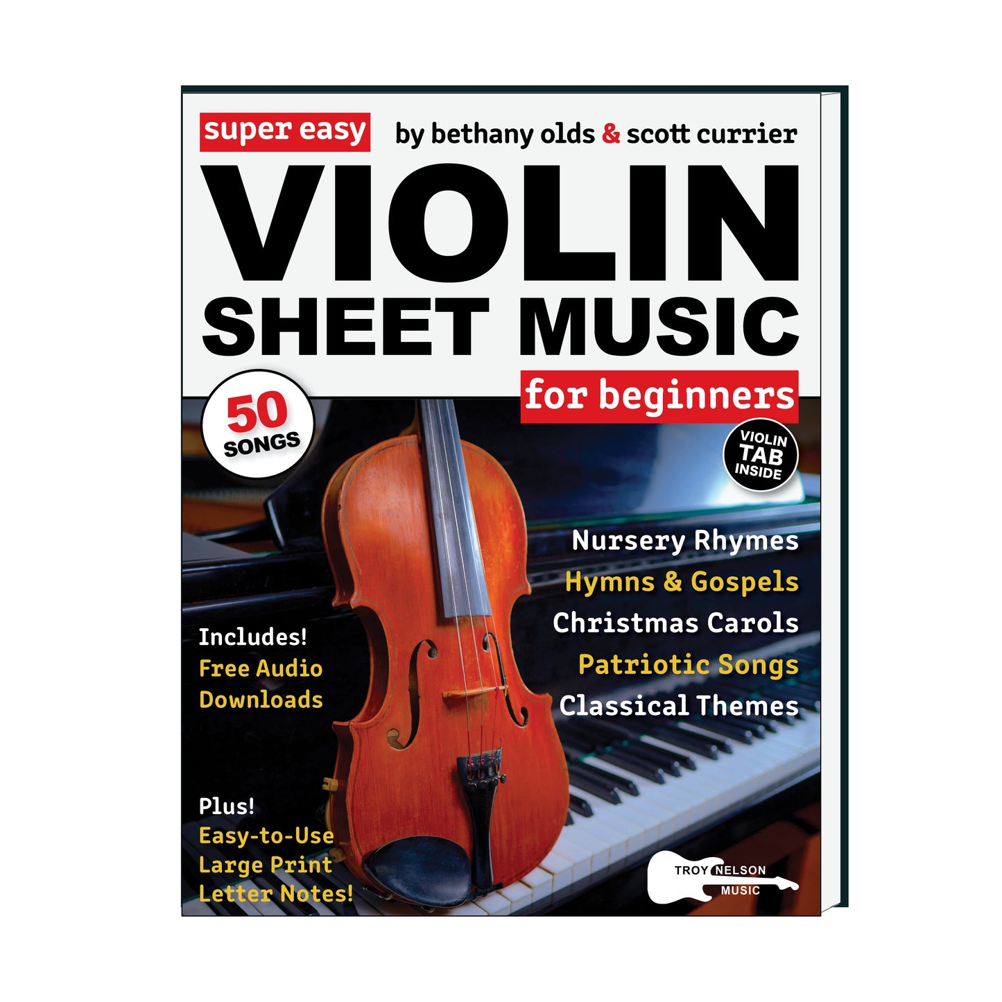 Image of Violin on a Book Cover